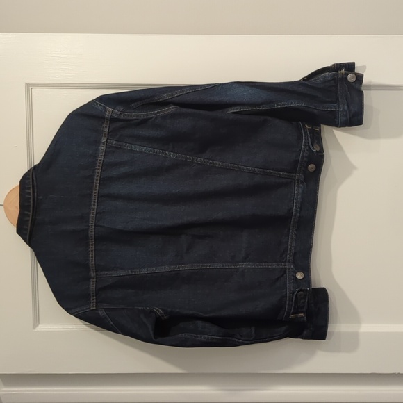 NWOT Everlane Denim Jacket - Vintage Dark Blue Wash - Small - Picture 5 of 5